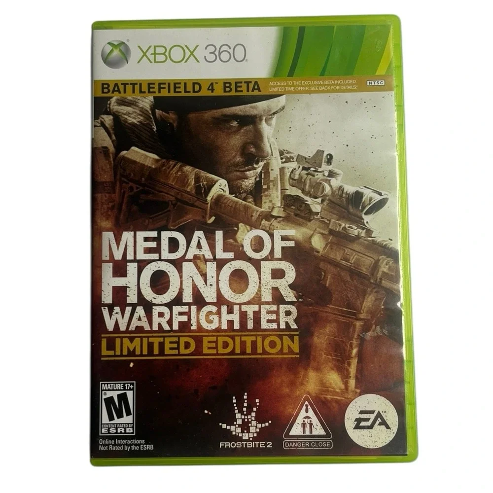 Xbox 360 Bulletstorm Red Faction COD Assassins Medal of Honor Video Bundle Lot 6
